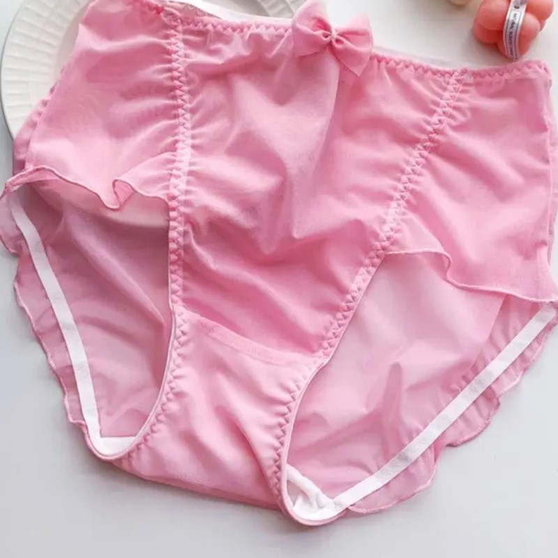 Boxer Brief Pack Cotton - Rosa Damen Mädchen Prinzessinnen-Stil Höschen Große