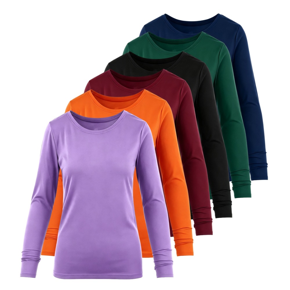 Langarm-Unterhemd mit Rundhals – Undershirt Crew Neck Bewertung und Preis