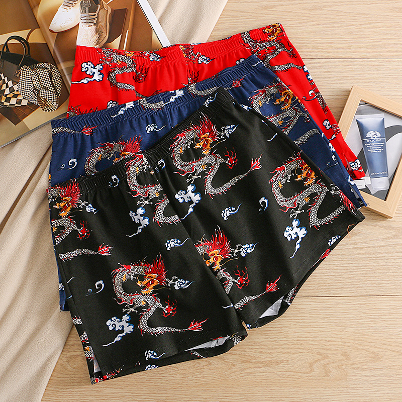 Drachenmuster Herren Atmungsak – Boxer Brief Pack Cotton Bewertung und Preis