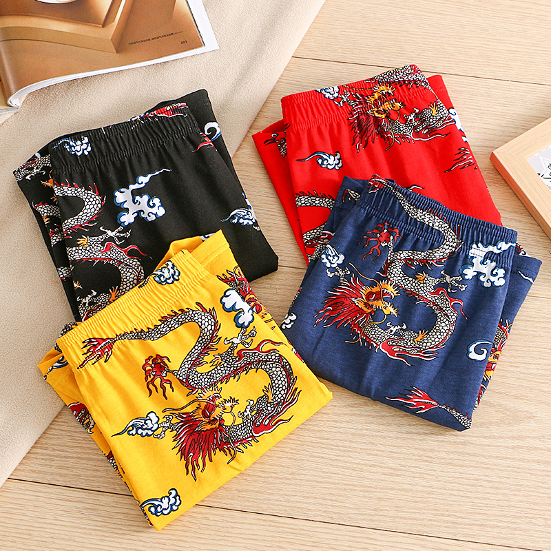 Drachenmuster Herren Atmungsak – Boxer Brief Pack Cotton Bewertung und Preis
